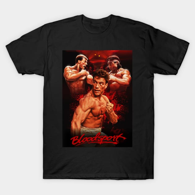 Bloodsport T-Shirt by Fantasy Brush Designs